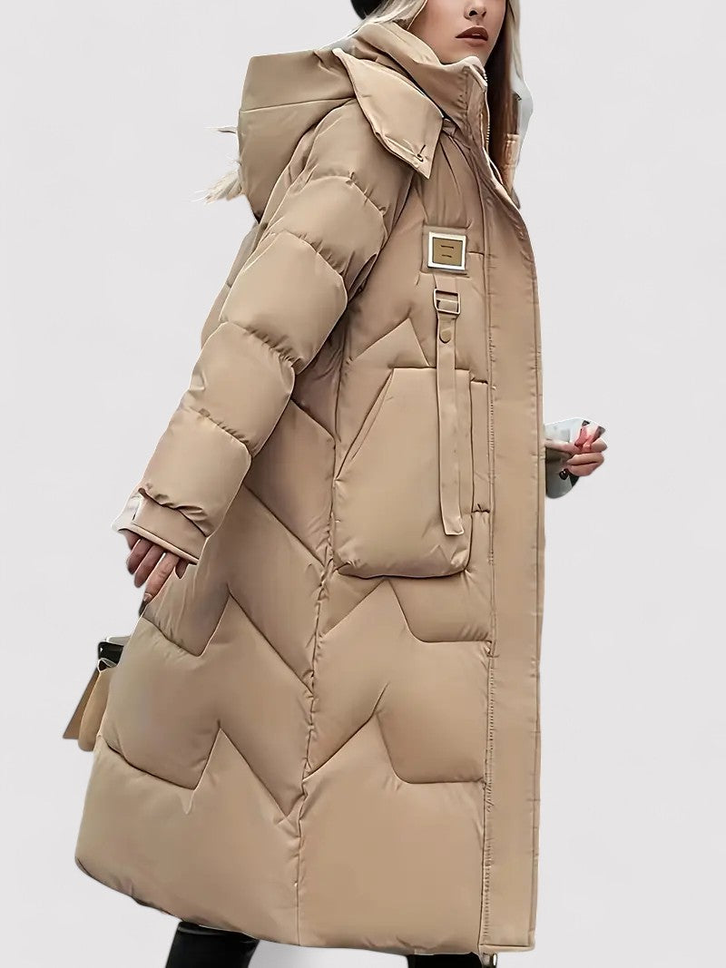 Monarch | Women's Warm Long Hooded Winter Coat