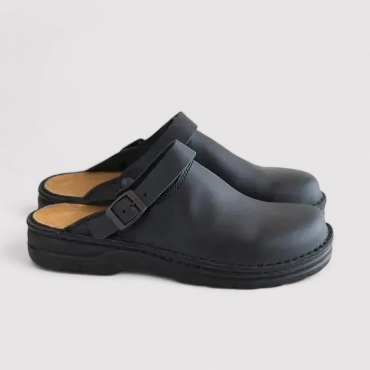 Monarch | Orthopaedic Leather Shoes-Slippers Unisex