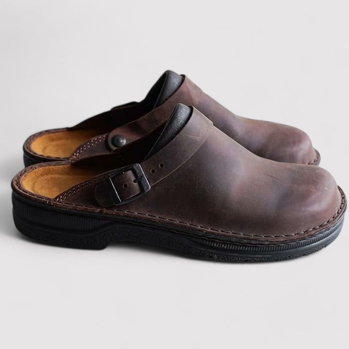 Monarch | Orthopaedic Leather Shoes-Slippers Unisex