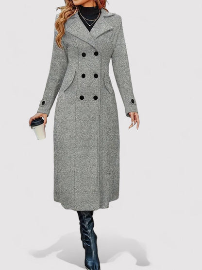 Monarch | Double-breasted Women's Jacket with Elegant Collar