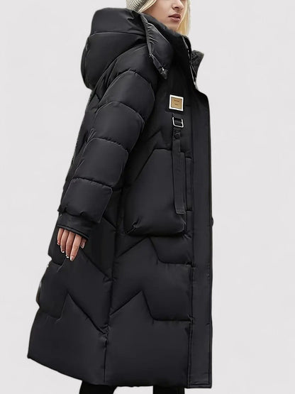 Monarch | Women's Warm Long Hooded Winter Coat