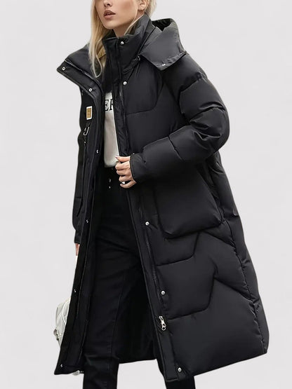 Monarch | Women's Warm Long Hooded Winter Coat