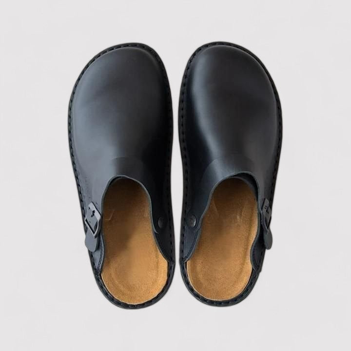 Monarch | Orthopaedic Leather Shoes-Slippers Unisex