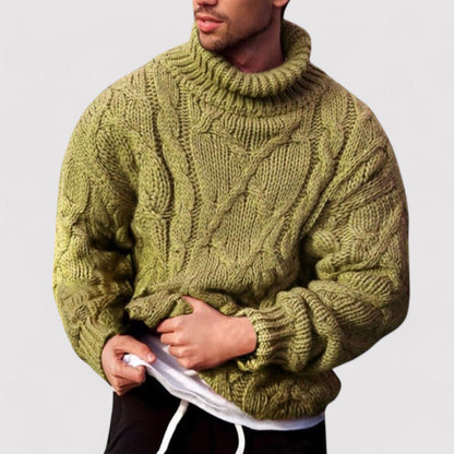 Monarch | Knitted Winter Turtleneck With For Men