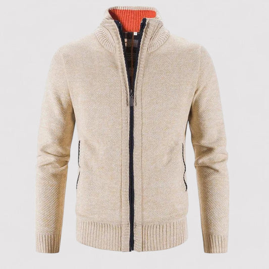 Monarch | Luxury Men's All Season Wool Cardigan