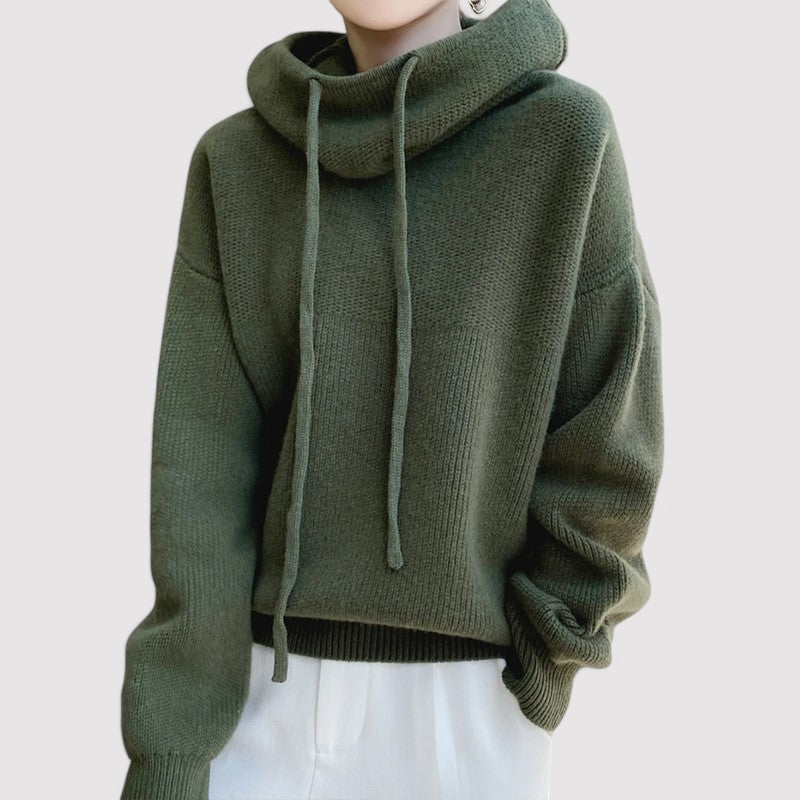 Monarch | Women's Wool Knitted Hoodie